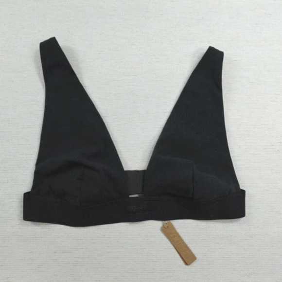 Black Cotton Bralettes